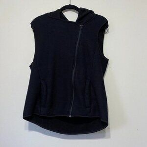 Athletic Joe Fresh Sleeveless Warm Zip Up w/hood XL